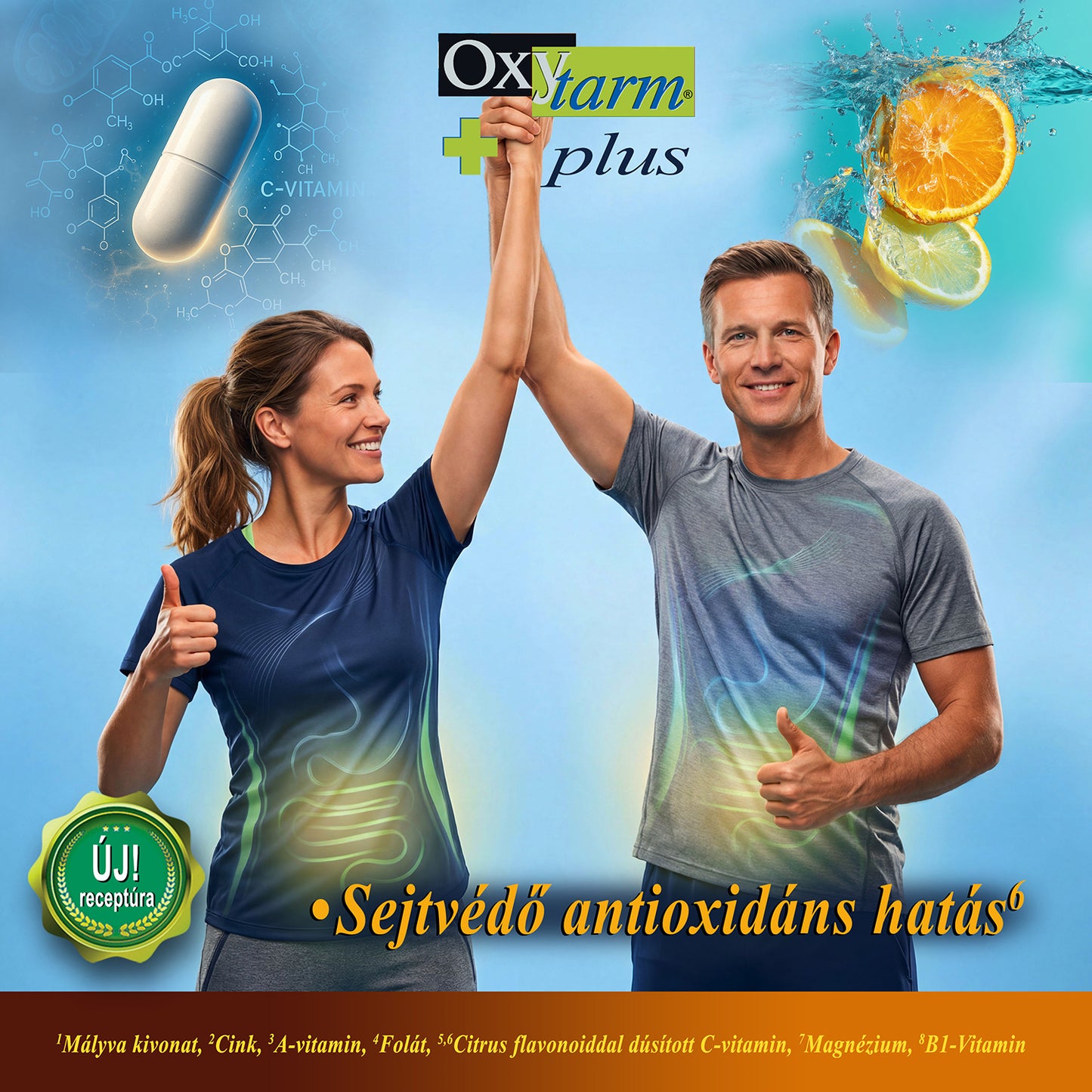 OXYTARM® PLUS - Vastagbélfal karbantartás