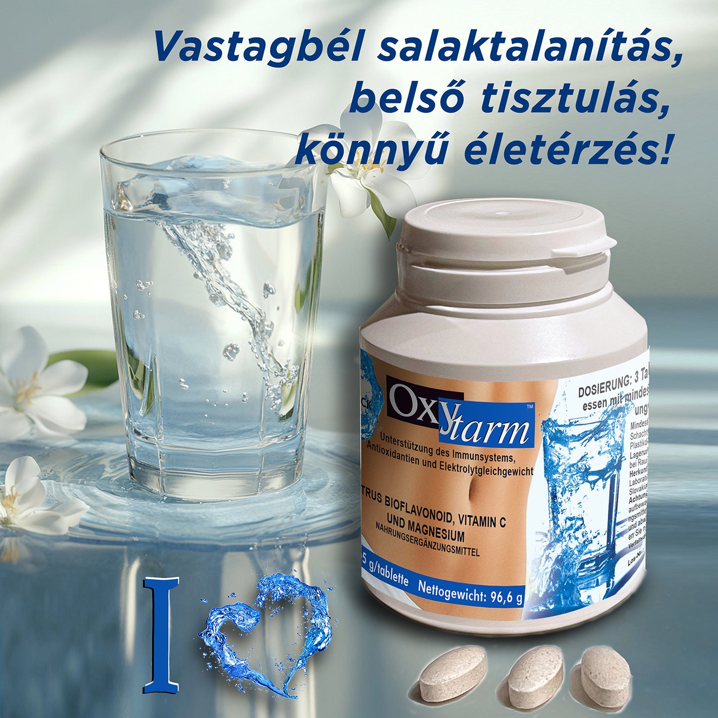 OXYTARM® - Vastagbél salaktalanítás