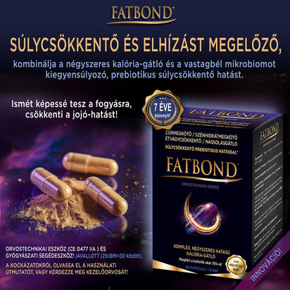 FATBOND® - Prebiotikus súlycsökkentés