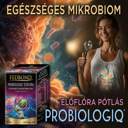 PROBIOLOGIQ® - Vastagbél mikrobiom/élőflóra pótlás