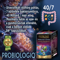 PROBIOLOGIQ® - Vastagbél mikrobiom/élőflóra pótlás