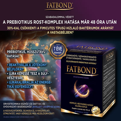 FATBOND® - Prebiotikus súlycsökkentés
