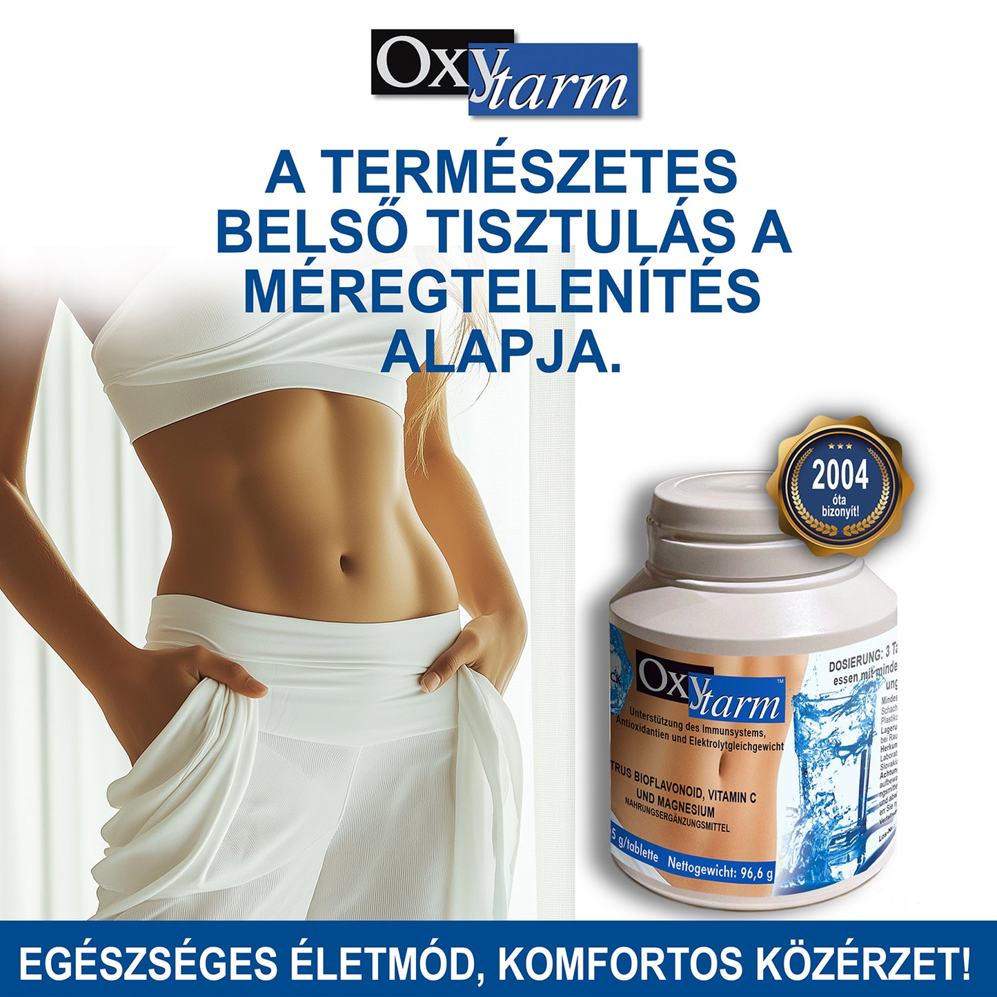 OXYTARM® - Vastagbél salaktalanítás