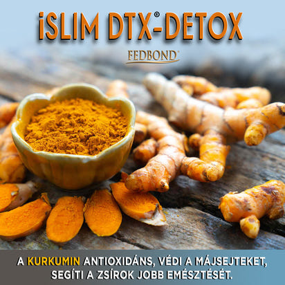 iSLIM DTX - Májműködés - Méregtelenítés - Zsírbontás