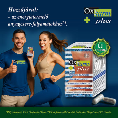 OXYTARM® PLUS - Vastagbélfal karbantartás
