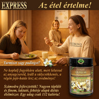 FEDBOND EXPRESS Súlycsökkentő vegán diétás fehérjeturmix / puding - Vaníliás krémsüti ízű