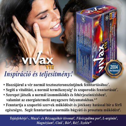 VIVAX YTE®  Forte - Maximális férfi potenciál
