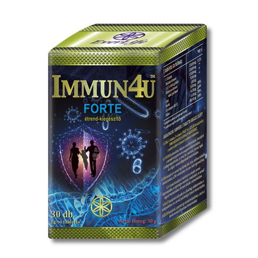 IMMUN4U Forte - Jó védekező- és ellenálló képesség